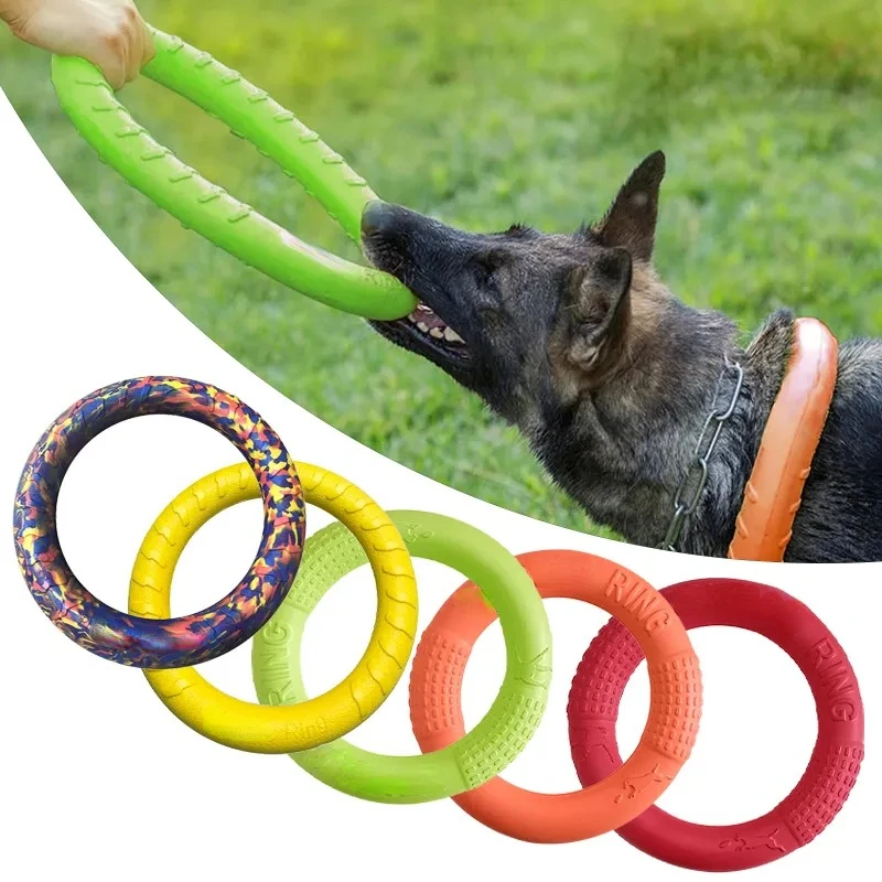 Suction Cup Dog Tug Toy - Mainan anjing hewan peliharaan cakram terbang
