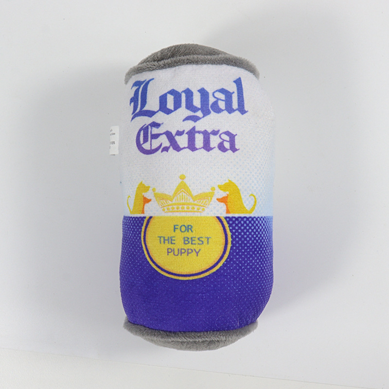 Interactive Squeaky Plush Dog Toy - Mainan Hewan Peliharaan Interaktif Berbentuk Boneka