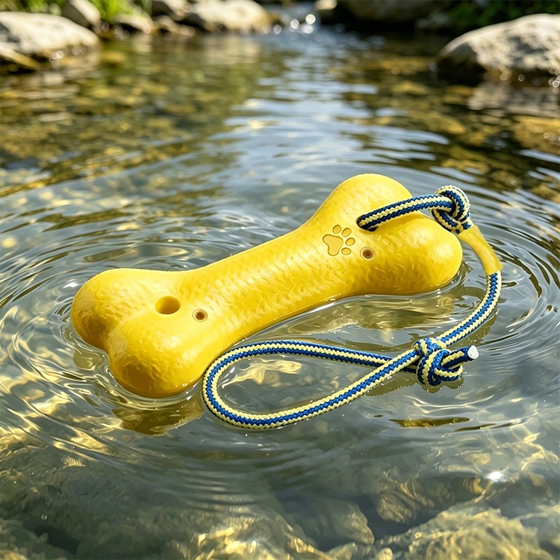 Indestructible Dog Chew Toy - Mainan Kolam Renang Interaktif untuk Anjing