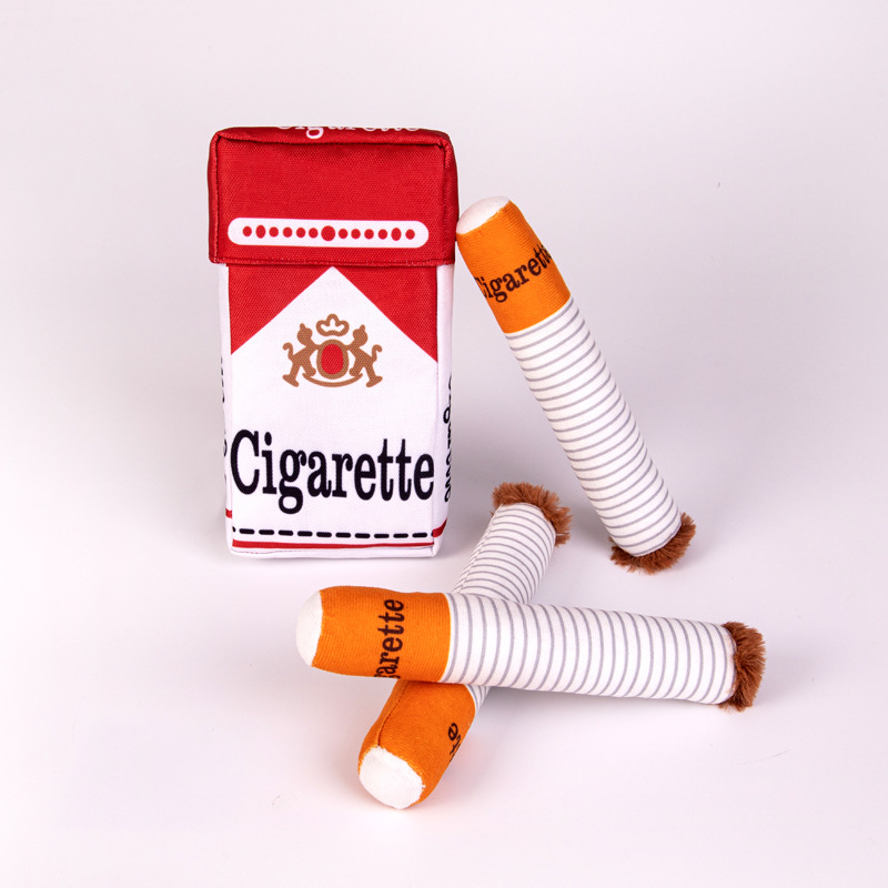 Mainan Anjing Rokok Mainan Kun - Interactive Squeaky Plush Dog Toy ulasan dan harga