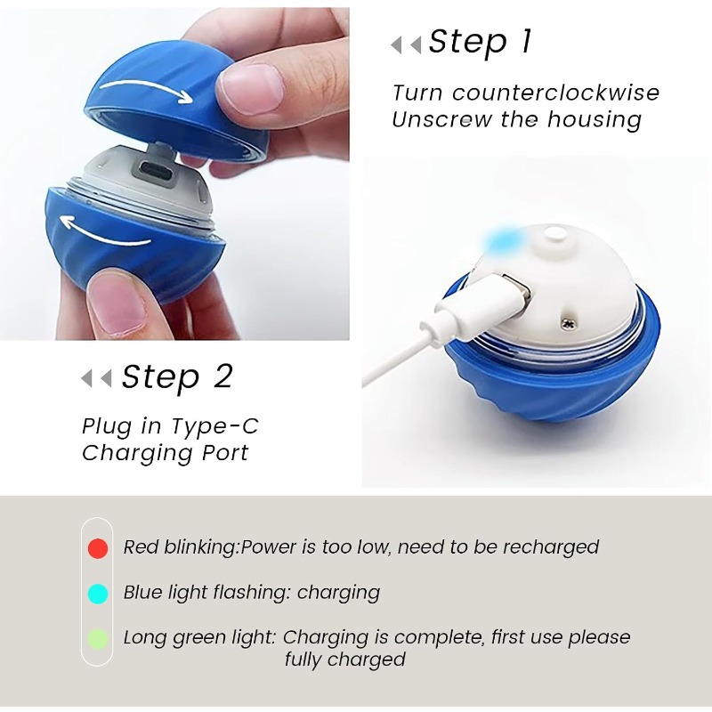 Bola Mainan Anjing Interaktif  - Automatic Moving Dog Ball ulasan dan harga
