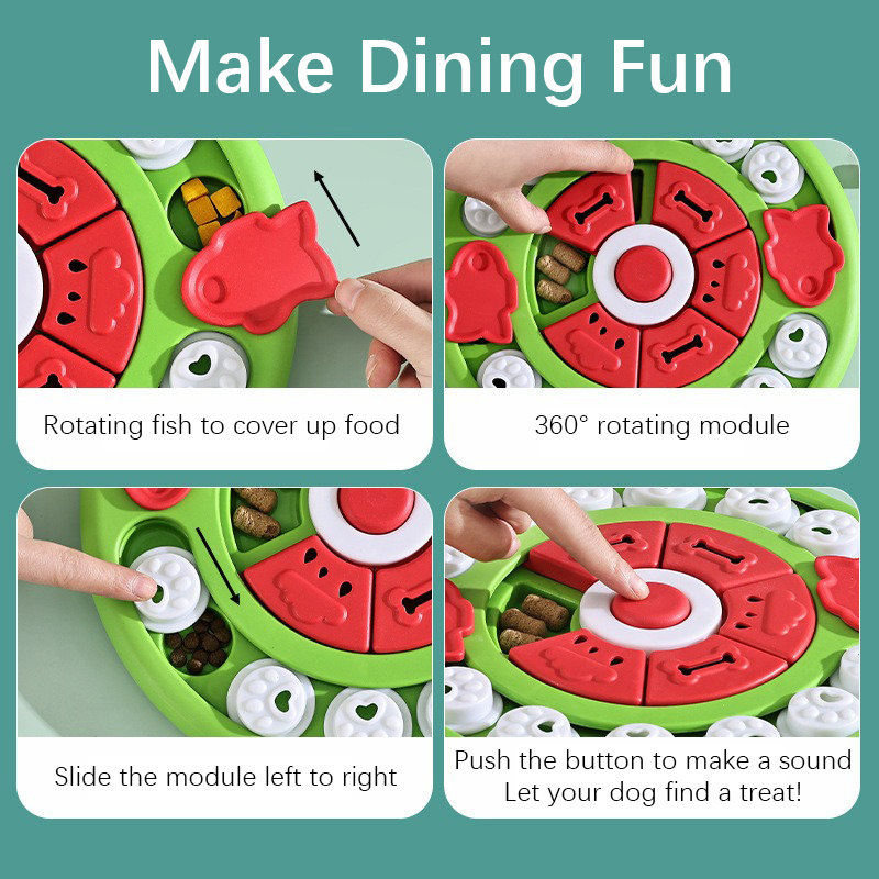 Mainan Puzzle Mangkuk Makan La - Dog Puzzle Feeder Toy ulasan dan harga