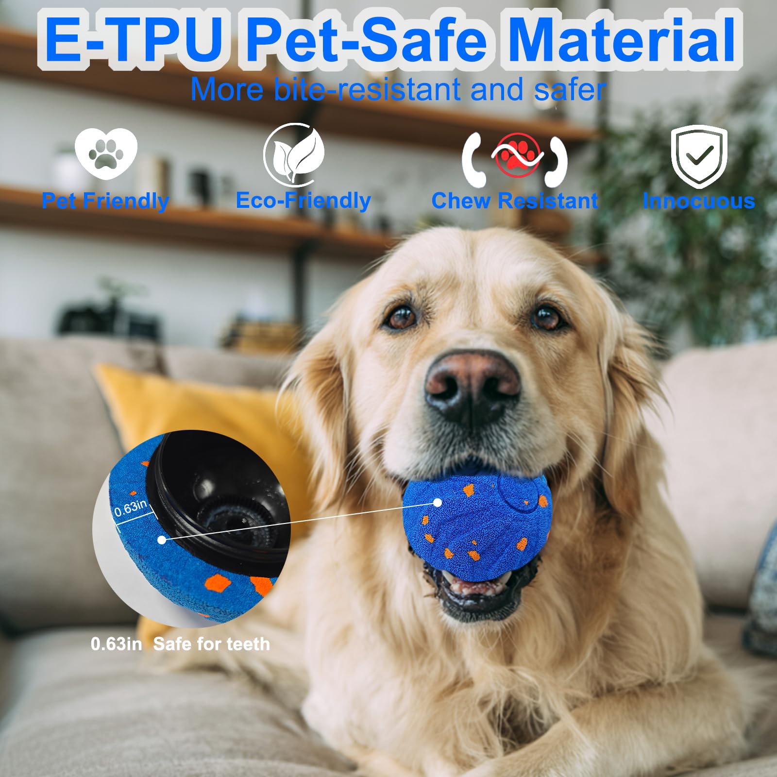Bola Anjing Interaktif, Mainan - Automatic Moving Dog Ball ulasan dan harga