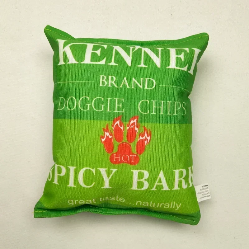 Tas Chip kentang mainan anjing - Interactive Squeaky Plush Dog Toy ulasan dan harga