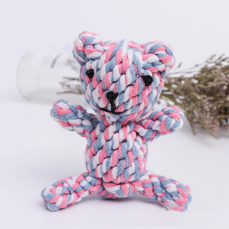 Mainan Anjing Tali Katun Kepan - Dog Rope Toy Aggressive Chewers ulasan dan harga