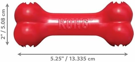 Tulang Anjing Karet Alami Klas - Rubber Treat Dispensing Dog Toy ulasan dan harga