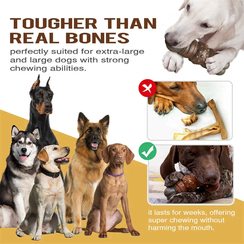 Mainan kunyah anjing besar leb - Indestructible Dog Chew Toy ulasan dan harga