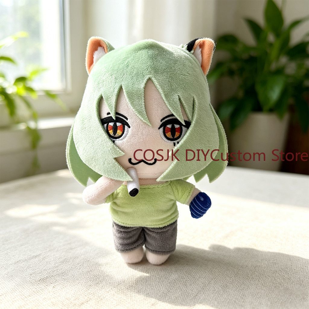 Boneka Kucing Anime Chainsmoke - Cat Toys ulasan dan harga
