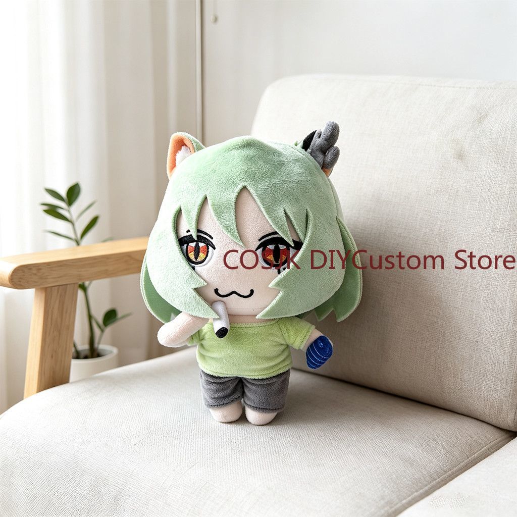 Boneka Kucing Anime Chainsmoke - Cat Toys ulasan dan harga