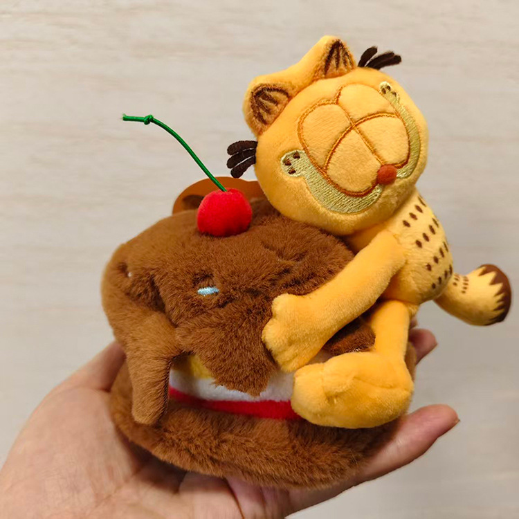 Boneka Gantungan Kunci Garfiel - Cat Toys ulasan dan harga