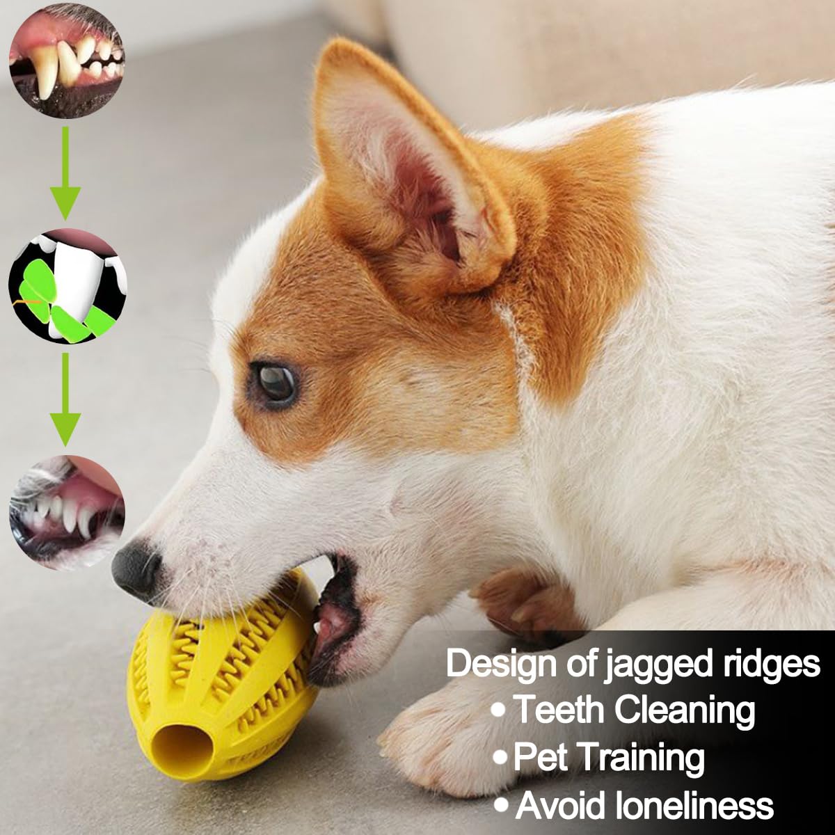 Mainan kunyah anjing peliharaa - Indestructible Dog Chew Toy ulasan dan harga