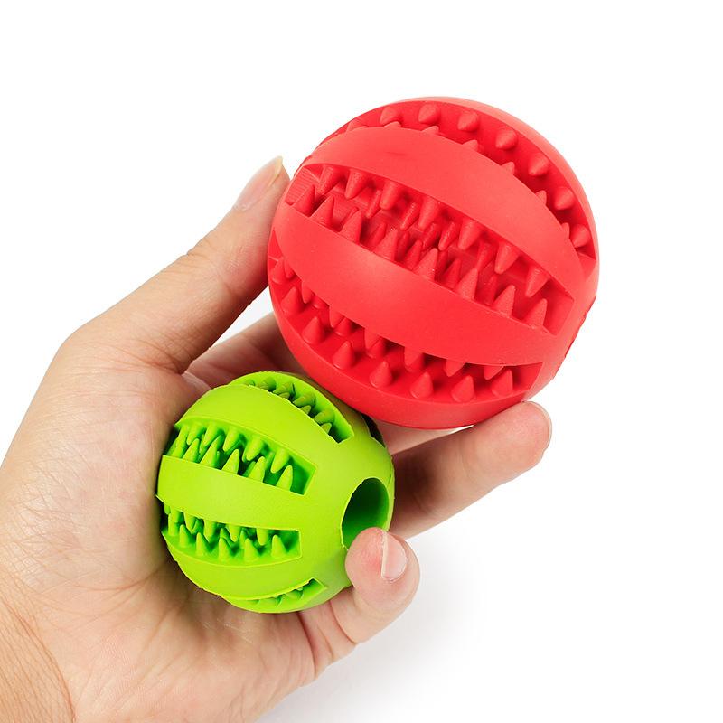 Bola Mainan Karet untuk Anjing - Rubber Treat Dispensing Dog Toy ulasan dan harga