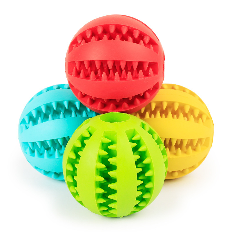 Bola Mainan Karet untuk Anjing - Rubber Treat Dispensing Dog Toy ulasan dan harga