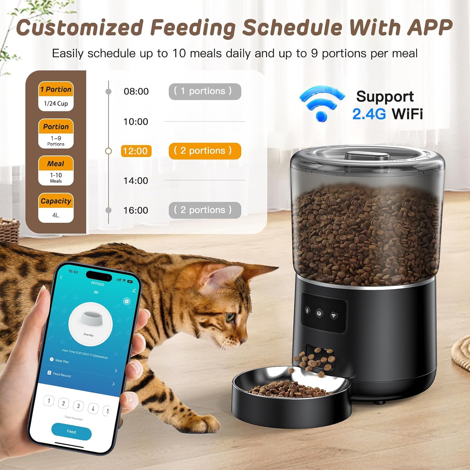 Pengumpan Makanan Hewan Peliha - Pet Feeders ulasan dan harga