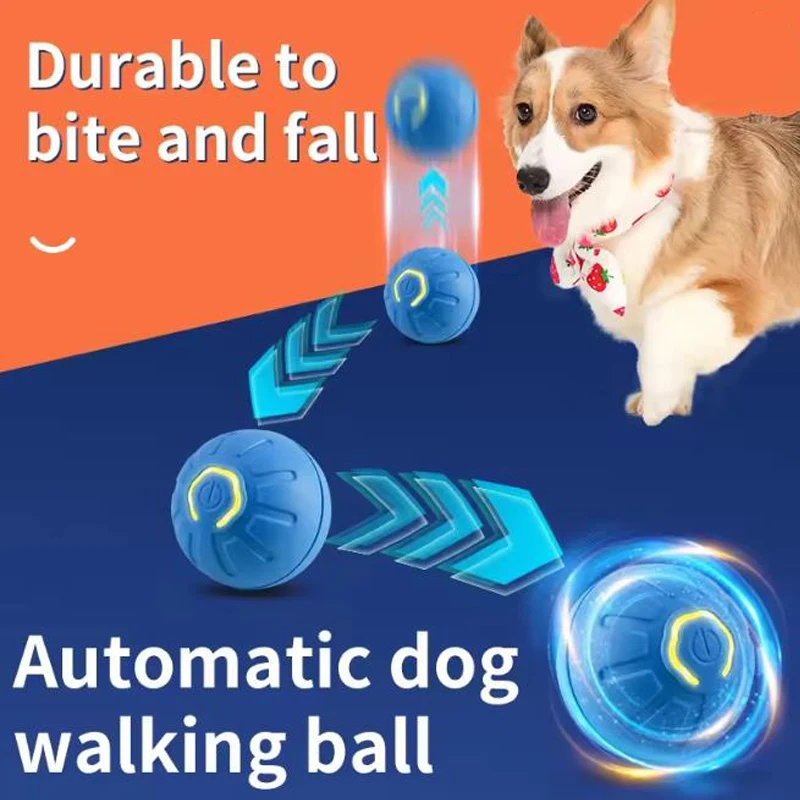 Bola Mainan Interaktif Cerdas  - Automatic Moving Dog Ball ulasan dan harga