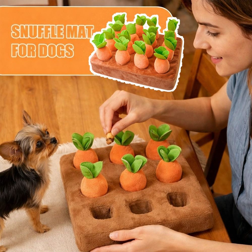 Alas Snuffle Wortel Penghilang - Dog Puzzle Feeder Toy ulasan dan harga