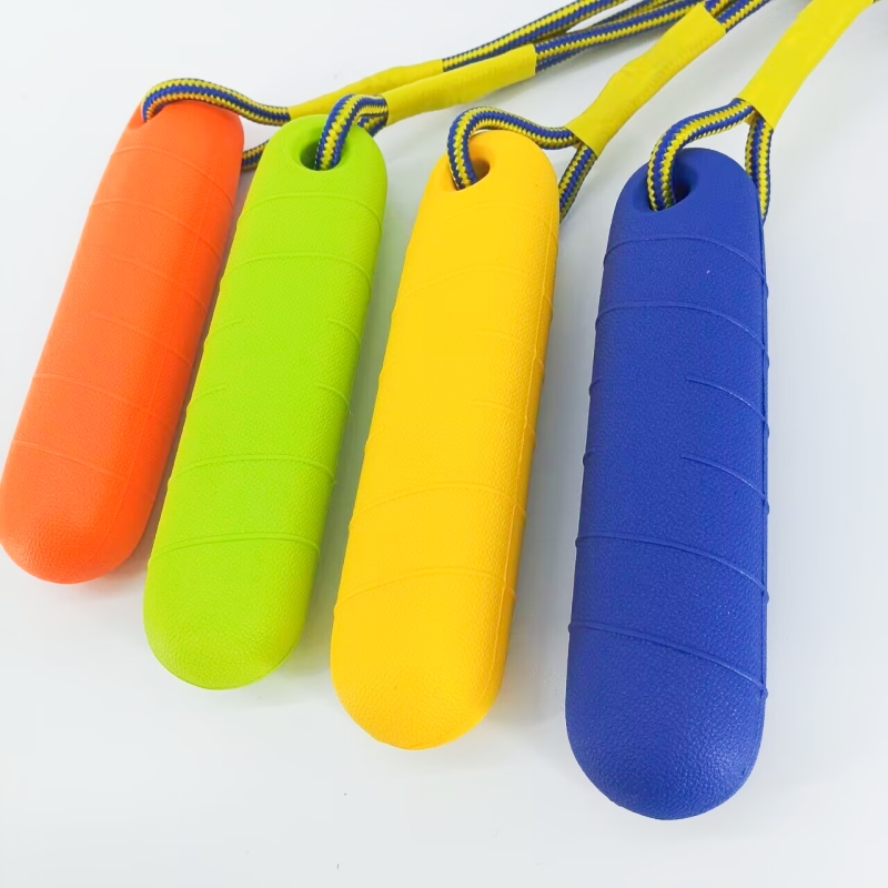 Tongkat Kunyah Eva dengan Tali - Indestructible Dog Chew Toy ulasan dan harga