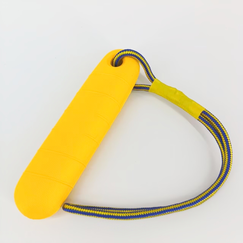 Tongkat Kunyah Eva dengan Tali - Indestructible Dog Chew Toy ulasan dan harga