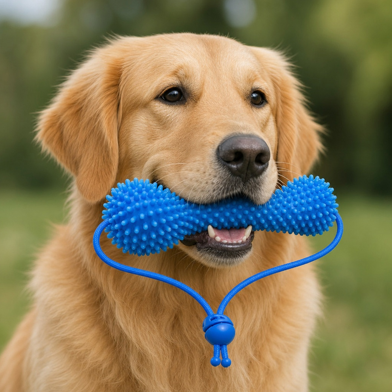 Mainan Kunyah Anjing PVC Tahan - Interactive Squeaky Plush Dog Toy ulasan dan harga