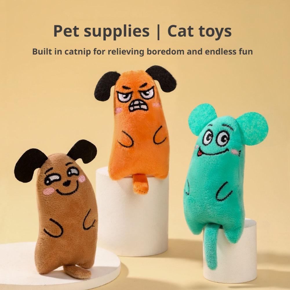 Mainan Kucing Bentuk Tikus Luc - Catnip Interactive Plush Mouse ulasan dan harga