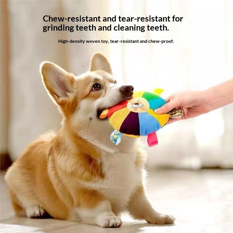 Mainan Anjing Plush Berbunyi,  - Flying Disc Dog Training Toy ulasan dan harga