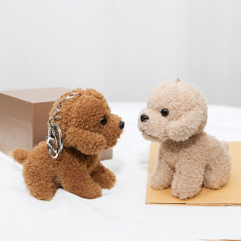 Baru 12cm lucu boneka anjing T - Interactive Squeaky Plush Dog Toy ulasan dan harga